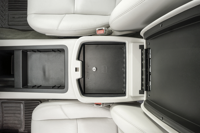 Chevrolet Tahoe Console Safe - Tuffy Products - Keyed Lock - Black - `07-`14